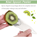 Miniatyrbild 3 av 5: 4 st Kiwi Skalare Skär Sked Fruktöppnare Kiwi Sked Fruktsked Verktyg Kiwi Fruktskiv Frukt Kökshjälp för Kiwi, Drakfrukt, Apelsin