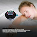 Miniatyrbild 2 av 5: Trådlös Bärbar Bluetooth-högtalare Vattentät Bluetooth Duschhögtalare Handsfree Bil Bärbar Högtalare (Svart)