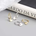 Miniatyrbilde 5 av 5: Søte Hjerte Kjærlighet Dangle Drop Brusk Små Ørepynt For Kvinner Jenter Minimalistisk Gave
