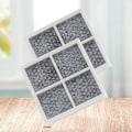 Miniatyrbild 4 av 5: 6st Filter Kylskåpsluftfilter Friskluftfilter Kylskåp Frys Friskluftfilter Kylskåp Luftrenande Filter Friskflödesluftfilter Kylskåpsersättning