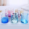 Miniatyrbillede 2 af 5: 2 stk. Diy firkantet harpiksform terning og cylinder silikoneforme Diy blomsterpotteforme potteform kuglepenneholderforme