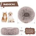 Miniatyrbilde 2 av 5: Donut seng for hund Ø40cm, rund hund seng myk, rund katteseng i myk og plysj