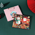 Miniatyrbillede 4 af 5: Julegave Smykke Nedtællingskalender Advent DIY Armbånd Blind Box Rosenguld Gaveæske
