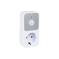 Miniatyrbillede 4 af 5: PIR Sensor Stikkontakt Lampeholder 110-240v PIR Infrarød Detektion 120 Graders Bred Vinkel Automatisk Indu