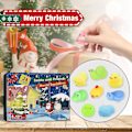 Miniatyrbillede 2 af 5: Julekalender 2023 Julekalender Nedtælling Legetøj 24 stk Forskellige Søde Mochi Dyr Squishy Legetøj Til Børn