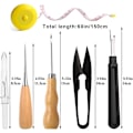 Miniatyrbild 3 av 5: Upholstery Reparation Sömnad Kit med Sömnad Syl Söm Rivning Hand Sömnad Sömnad Nålar Sömnad Tråd Läder Hantverk Verktyg Kit