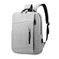 Miniatyrbillede 2 af 5: Mænd Rygsæk 15,6 Tommer USB Opladning Vandafvisende Laptop Computer Taske Casual Business (Grå)