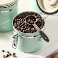 Miniatyrbild 2 av 4: 1,8 l Lufttät Kaffeeburk med Sked, Rostfritt Stål Lufttät Burk