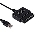 Miniatyrbillede 1 af 5: Controller Adapter Playstation 2 Til Usb, Konverterkabel Til Brug Af Playstation 2-Kontrollere Med Playstation 3 Og Pc-Systemer.