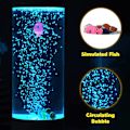Miniatyrbillede 6 af 6: Lava Lampe Fantasy Natlampe og 3 Fisk Jellyfish Lampe LED Akvarium Lava Natlampe med USB Børn Voksne Hjem Soveværelse Kontor Dekorativ Gave