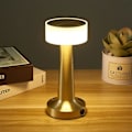 Miniatyrbillede 2 af 5: Retro Bar Bordlampe LED Genopladelig Skrivebordslampe Stue Dekoration Lampe Camping Luces Soveværelse Kaffe Dekoration Chambre Nattelys, MINI guld
