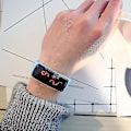 Miniatyrbild 5 av 5: Digital LED-display barnklocka i silikon med geléband för män och kvinnor