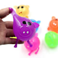 Miniatyrbillede 5 af 5: Udluftning Piggy Cute Stress Relief Squeeze Toy Gaver Splat Vand Gris Bold, 1stk