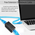 Pikkukuva 3 / 5: RJ45 Ethernet -liitin naaras-naaras GetRich Ethernet -kaapelin jatkamiseen