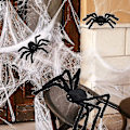 Miniatyrbilde 3 av 5: Halloween Edderkopp Hårete Gigant Edderkopp Halloween Svart Hårete Edderkopp For Halloween Halloweenbutikker Innendørs Og Utendørs Dekorasjon
