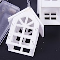 Miniatyrbillede 5 af 5: 2m 10 LED Træhus Formet Lysstreng Garland Juletræspynt Julehjem Dekorationer Noel Navidad Kerst Dekoration