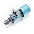 Miniatyrbilde 2 av 5: 2 Hurtige Hagekoblinger 13 mm (1/2“), Hagekobling, Kranadapter til 1 Ventiluttak, Rask og Enkel Tilkobling