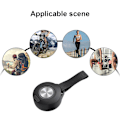 Miniatyrbild 2 av 5: Bluetooth-högtalare mini portabel högtalare RGB färgglatt ljus subwoofer vattentät för utomhussporter