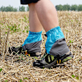 Miniatyrbillede 5 af 5: Vandafvisende Vandrestøvler Gaiters Åndbare Sko Gaiters Til Mænd Og Kvinder (Orange)