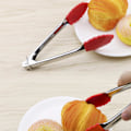 Miniatyrbillede 5 af 5: Mini Tang med Silikon Spidser Små Serveringstang, Sæt af 3