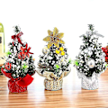 Miniatyrbild 2 av 3: Julgran 20CM Mini Julgran Set Ornament Desktop guld