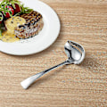 Miniatyrbild 4 av 5: 18/10 Rostfritt Stål Såslev Såslev Soppslev, 18cm