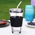 Miniatyrbild 4 av 5: 450 ml kaffekopp, mjölkkopp, tekopp, glas, kopp med sugrör, kopp svart