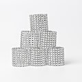 Miniatyrbilde 1 av 2: 50 stk Serviettringer Rhinestone Serviettringer Diamant Serviettholdere Spenner