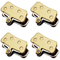Miniatyrbillede 1 af 5: 4 Par Mountainbike Metaliske Skivebremseklodser Til Sram Guide //r Avid Xo E7 E9 Trail 4 Stempler