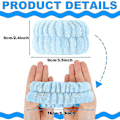 Miniatyrbillede 2 af 5: Spa Håndleds-Vaskbånd, Mikrofiber Håndleds, Absorberende Håndleds-Bånd (8 stk - Multifarvet)
