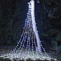 Miniatyrbild 2 av 4: Juldekorationer Utomhusbelysning Stjärna Julgran Ljus Timer Julstjärna Ljus för Trädgård