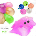 Miniatyrbilde 2 av 5: Venting Piggy Cute Stress Relief Squeeze Toy Gifts Splat Water Pig Ball, 1 stk