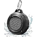 Miniatyrbild 1 av 5: Portabel Bluetooth-högtalare, IPX5 Vattentät Duschhögtalare med HD-stereo, 8 Timmars Spela Tid, Inbyggd Mikrofon, Sugkopp, Trådlös Högtalare för Utomhus