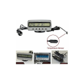 Miniatyrbild 3 av 4: 1 st spänningsdetektor temperatur bil auto LCD-display digital display termometer larmkontroll larmklocka