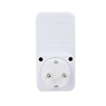 Miniatyrbillede 5 af 5: PIR Sensor Stikkontakt Lampeholder 110-240v PIR Infrarød Detektion 120 Graders Bred Vinkel Automatisk Indu