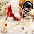 Miniatyrbild 2 av 5: 12 st julgranskulor Transparent Kulhänge DIY Julgodisask (8 cm, 12 st)