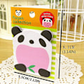 Pikkukuva 4 / 5: 8 kpl Eläin Kissa Panda Söpö Kawaii Liimamuistilaput Muistilappu Koulutarvikkeet