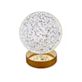 Miniatyrbild 2 av 4: Söt atmosfärslampa - 3-färgad metall USB-laddningsbar guld vardagsrum touchsensor sovrum akryl stjärnattlampa(4)