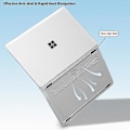 Miniatyrbild 4 av 5: Fodral för Surface Laptop Go 1/2/3/4/5 Skyddande Hårdskal (Matt Svart)