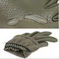 Miniatyrbilde 3 av 3: Håndklær for menn, militære taktiske vinterhansker, softshell fleece, termiske hansker, vanntette berøringsfølsomme hansker, utendørs jakt, ski (M, Khaki)