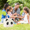 Miniatyrbild 5 av 5: Isolerad lunchväska Tote Bag för kvinnor Bred öppen isolerad kylväska Vattentät termisk läckagesäker arrangör för utomhuspicknick Arbete