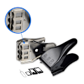Miniatyrbilde 5 av 5: Universal 3 i 1 hull / standard sim / mikro sim / nano sim kortskjærer for alle sim-kort til smarttelefoner / nettbrett inkl. sim-adapter + 1 sim-kortspor