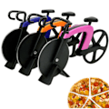Miniatyrbild 1 av 5: 3PCS Cykel Pizzaskärare Hjul Hackare