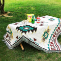Miniatyrbilde 2 av 5: Douceur d'intérieur Décor Line COZY Rektangulær duk Sans 90 x 90 cm