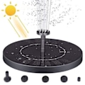 Miniatyrbillede 1 af 5: Solcelledrevet springvand Solcelledrevet springvand / Vandpumpe / Pumpe Sort