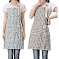 Miniatyrbild 1 av 5: Förkläden för kvinnor, 2-pack, justerbara bib-förkläden med 2 fickor