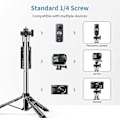 Pikkukuva 5 / 5: Selfie-tikku Tripod Bluetooth-kaukosäätimellä. 3-in-1 Langaton 360° Kierto Selfie