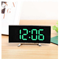 Miniatyrbild 2 av 3: Digital väckarklocka för sovrum, 7-tums LED-display med dimmer, snooze-läge, USB-laddning, 12/24-timmarsformat