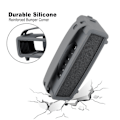 Miniatyrbild 4 av 5: Silikonskyddsfodral för SoundLink Mini/Mini II Bluetooth-högtalare, bärväska med axelrem grå