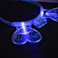 Miniatyrbild 5 av 5: 2021 Hjärtformad LED-Hårband med Blinkande Siffra Nyårsfest